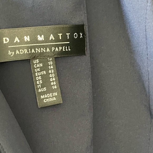 Aidan Mattox Sleeveless, Stretch Flounce Hem, Floral Mesh Insert Sheath Dress - Picture 9 of 15